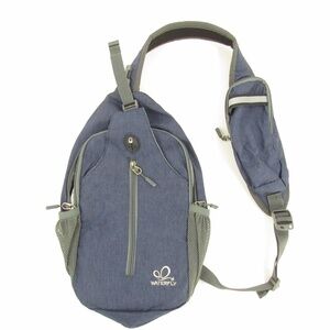 Waterfly Blue/Gray Small Backpack/Sling Bag